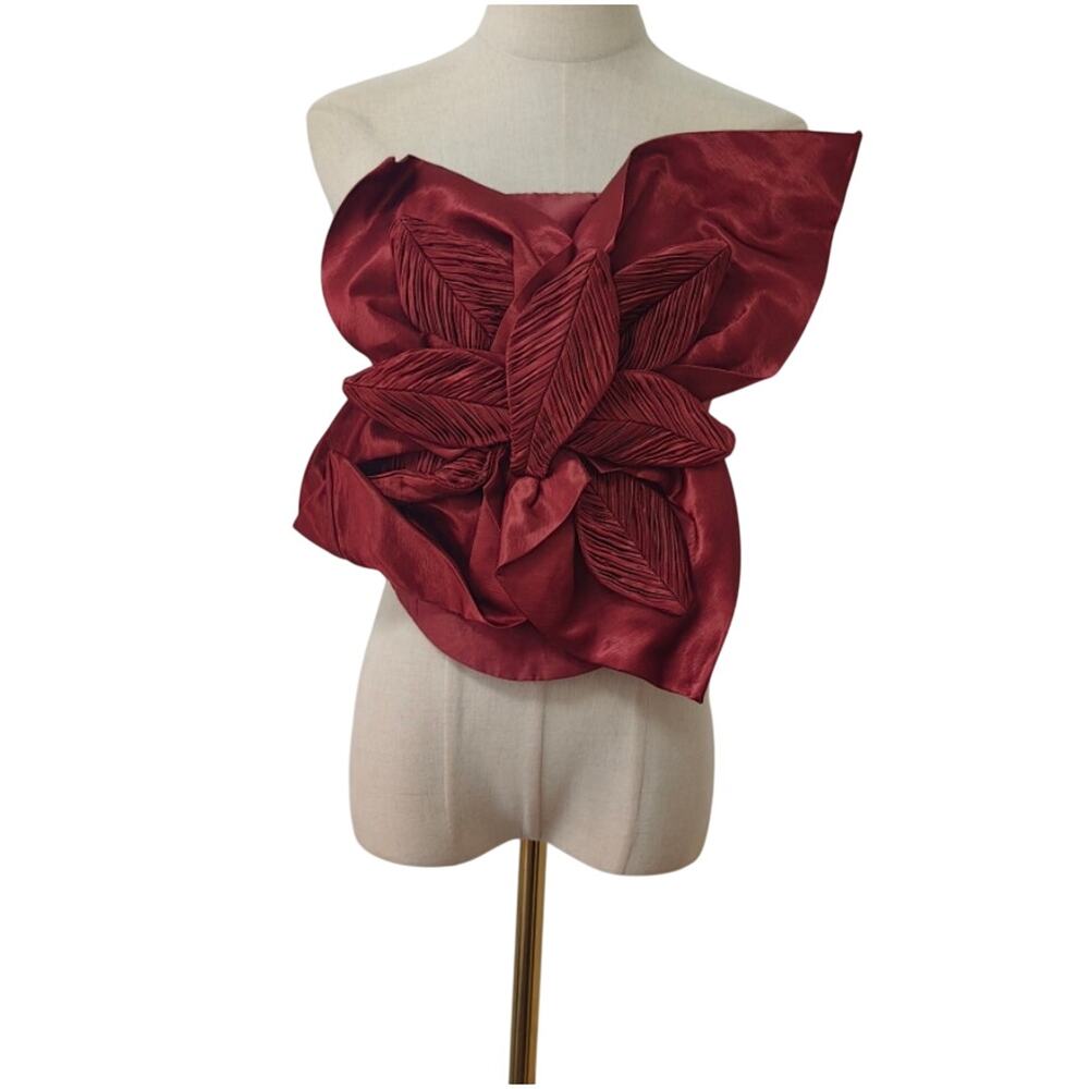 Aje Isla ruffled top US 4 - Picture 7 of 14